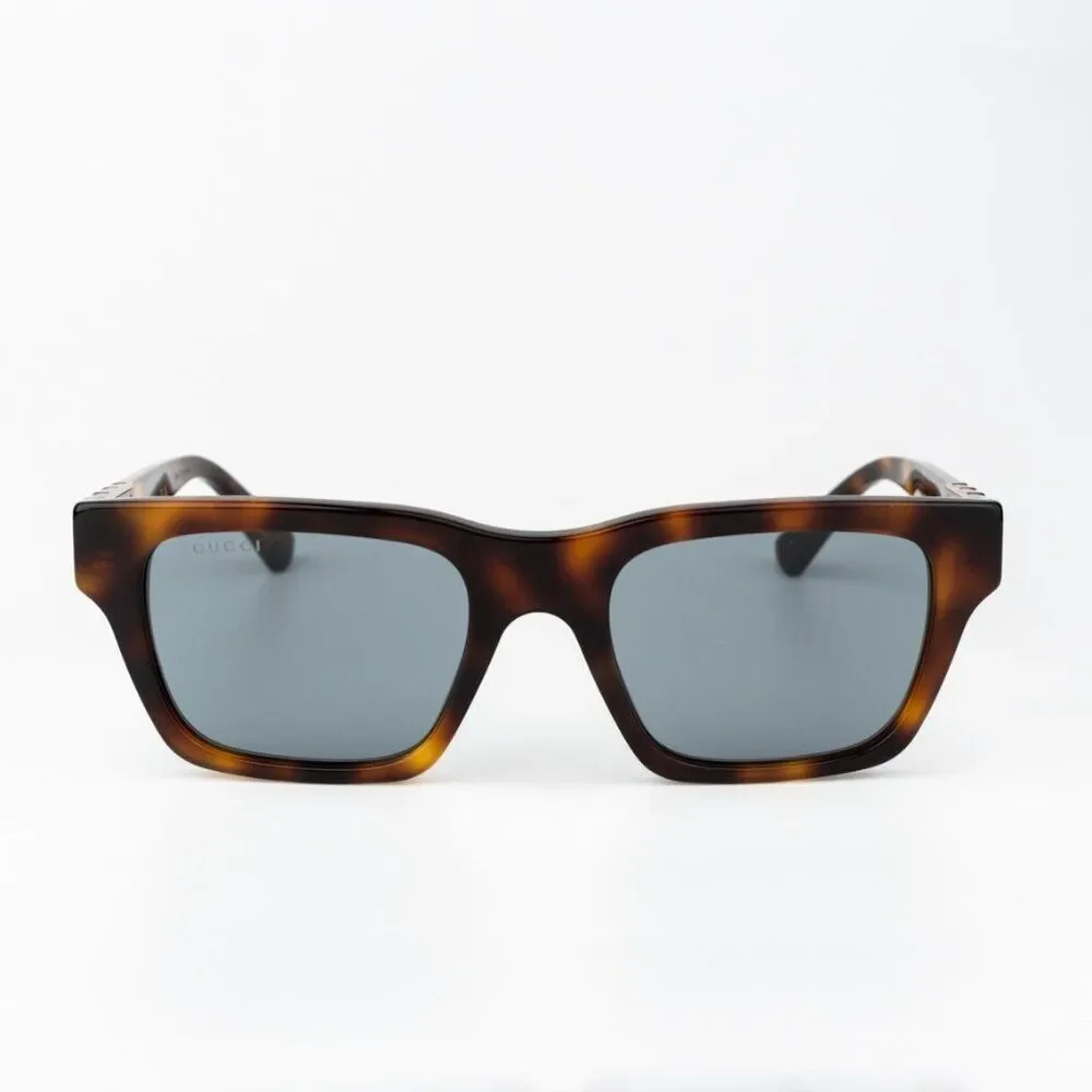 Gucci Men Sunglasses Havana Grey Square GG1889S 004 BRAND NEW